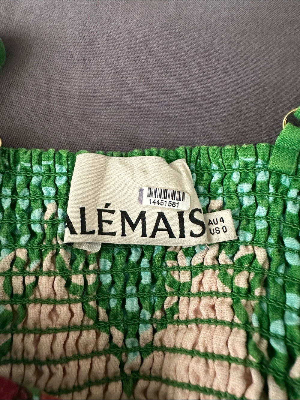 Alemais Lemonis Linen Summer Dress Size 0 - Picture 3 of 14